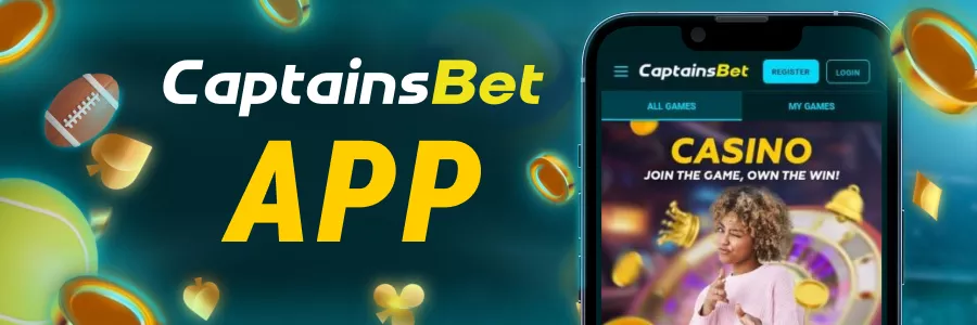 CaptainsBet app